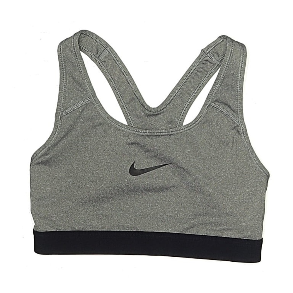 Nike Women's Heather Gray Sports Bra